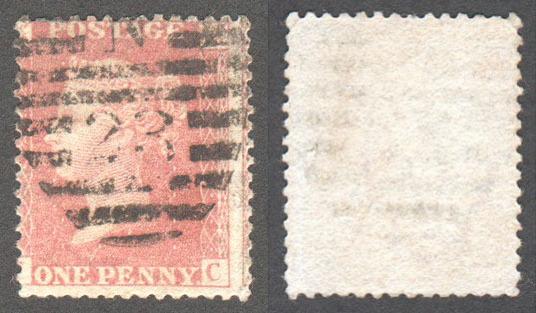 Great Britain Scott 20 Used Plate 50 - IC (P) - Click Image to Close